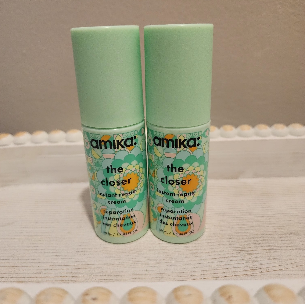 Amika The Closer Instant Repair Cream 2×1.7oz
